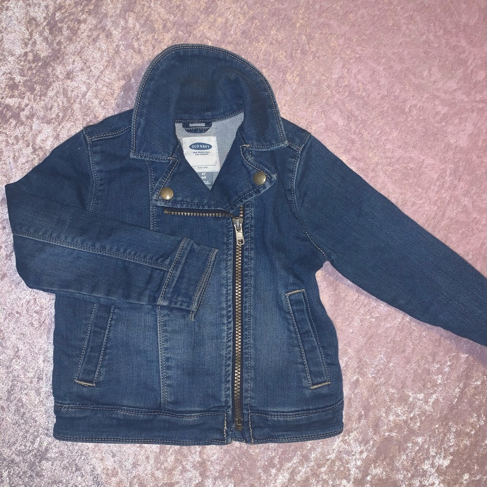 Toddler girls jeans jacket